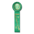 11" Stock Rosettes/Trophy Cup On Medallion - HONORABLE MENTION